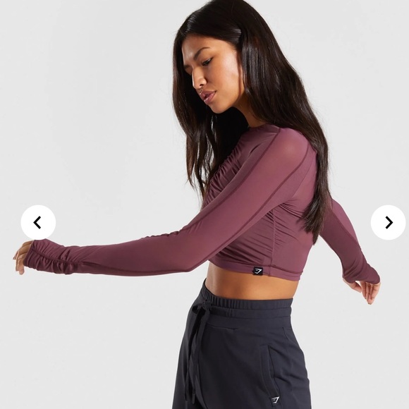 Gymshark | Tops | Gymshark Aura Crop 
